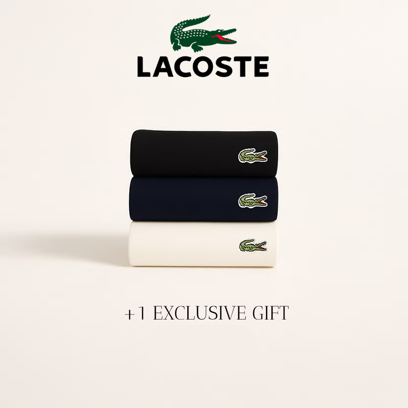 Lacoste 3-Shirt Kit + Exclusive Gift