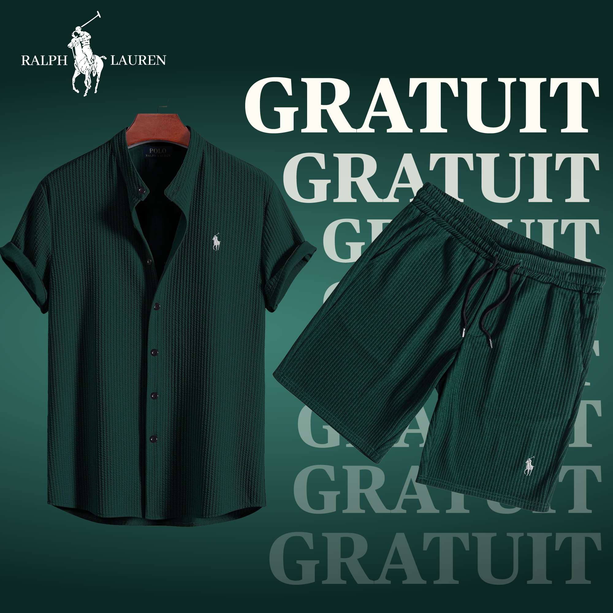 OFFRE D'ÉTÉ (CHEMISE ACHETÉE = SHORT OFFERT)